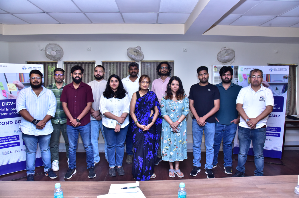 DICV–IIMCIP Incubation Programme Brings Together the Cohort for the Second Bootcamp